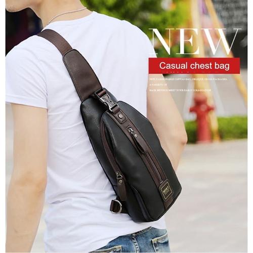 tas selempang slempang pria cowok kancing rodok import impor high quality