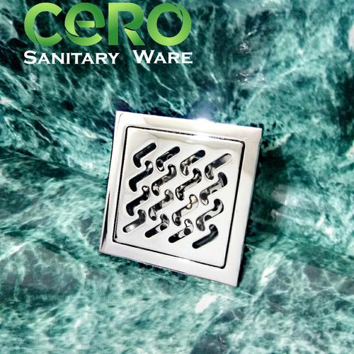 Foto Produk Floor Drain Stainless Tebal - Saringan Got L anti bau dan kecoa dari cero sanitary ware