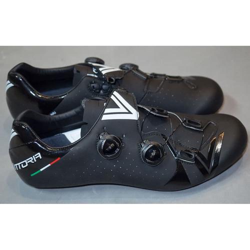Promo Sepatu Road Bike Vittoria Velar Road Shoes Black Kab