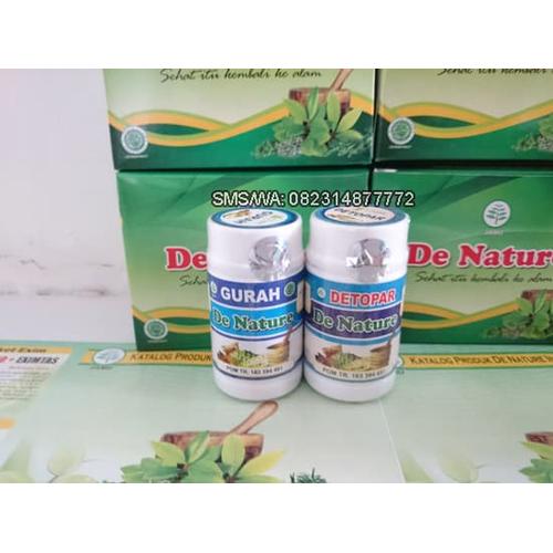 Foto Produk Obat Pembersih Saluran Pernafasan/Sinusitis Detopar Gurah De nature dari Pusat De Nature Herbal
