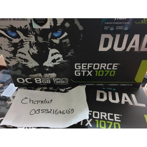 Foto Produk VGA ASUS GTX 1070 / GTX1070 DUAL OC 8 GB OC EDITION dari chandut