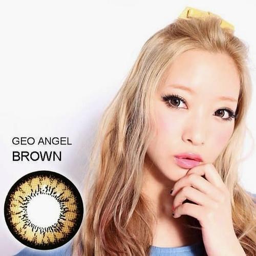 Foto Produk Softlens Geo Angel Brown (Coklat) dari Geo Eyes