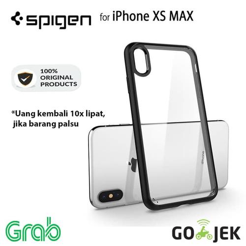 Foto Produk Spigen iPhone XS Max Case Ultra Hybrid Black (Ver.2) (ORIGINAL) dari Spigen Indonesia
