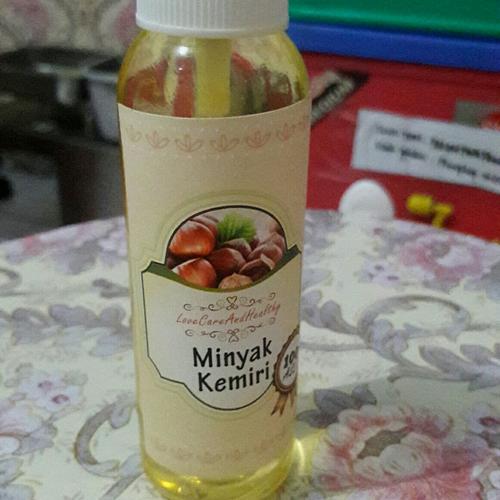 Foto Produk minyak kemiri asli homemade dari Pelita Cahaya
