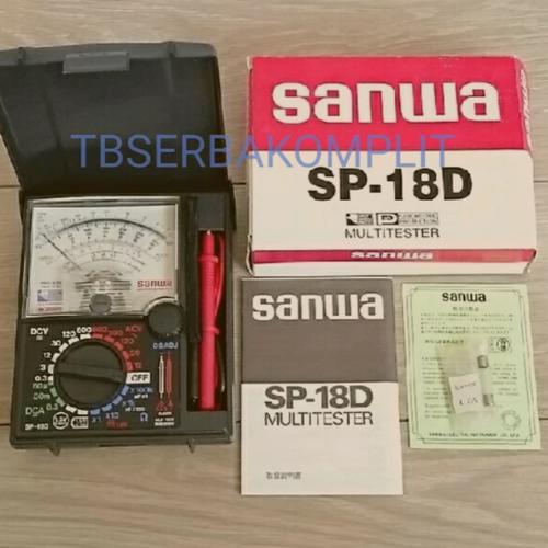 Jual Sanwa SP18D Japan jepang Asli analog Multimeter multitester SP18D
