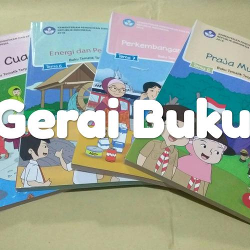 Foto Produk Terbaru !!! Paket 4 Buku Tematik Kelas 3 SD Semester 2 Revisi 2018 dari Gerai Buku Sekolah