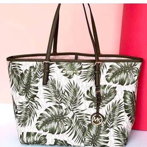 mk floral bag