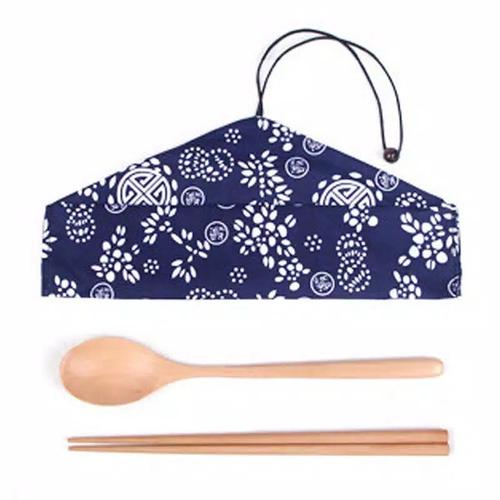 Foto Produk Sujeo Set Sendok kayu Sumpit model Korea Jepang dari Kaedake Shop