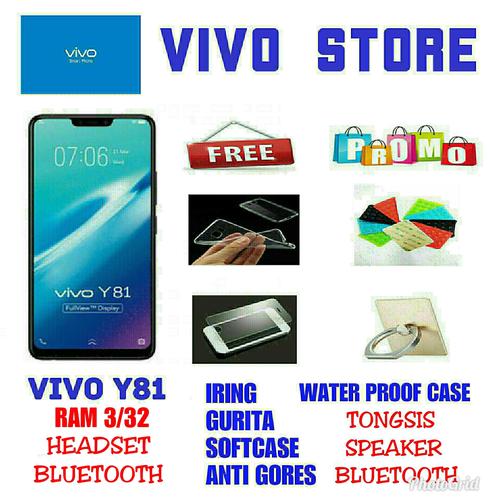 Foto Produk VIVO Y81 RAM 3/32 GARANSI RESMI VIVO INDONESIA 1TH - Hitam dari VIVO ST0RE