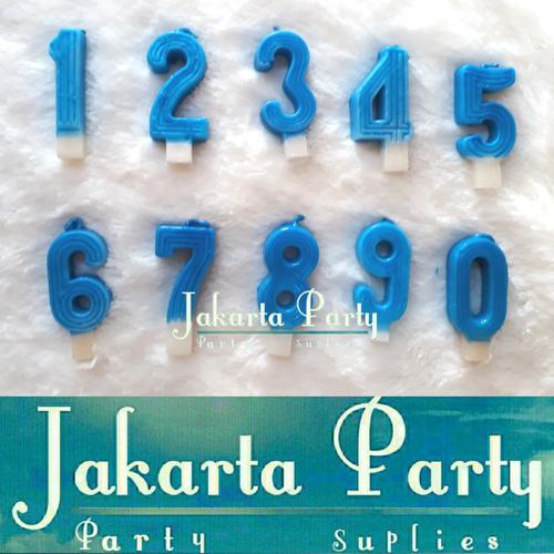 Foto Produk Lilin Angka Biru / Lilin Ultah / Lilin - Jakarta Party dari Jakarta Party