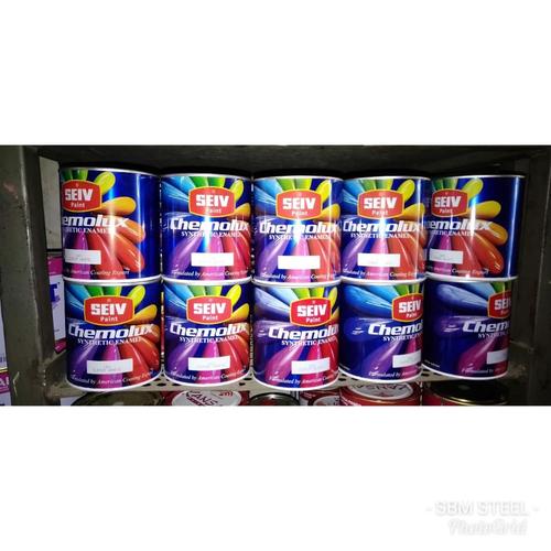 Jual CAT KAYU DAN BESI SEIV HITAM / PUTIH KILAP / DOFF @1Ltr - Hitam