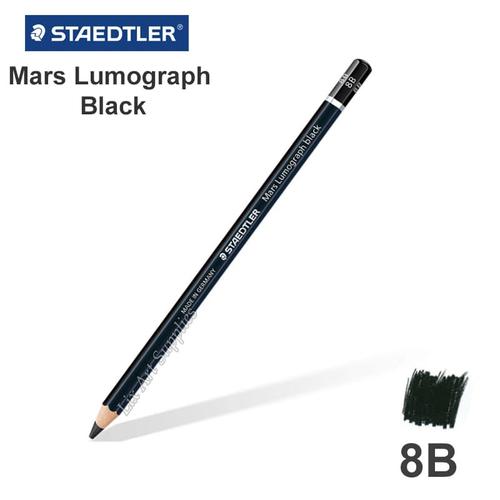 Foto Produk Staedtler Mars Lumograph Black Pencil - 8B / Pensil Staedtler 8B dari Lix Art Supplies