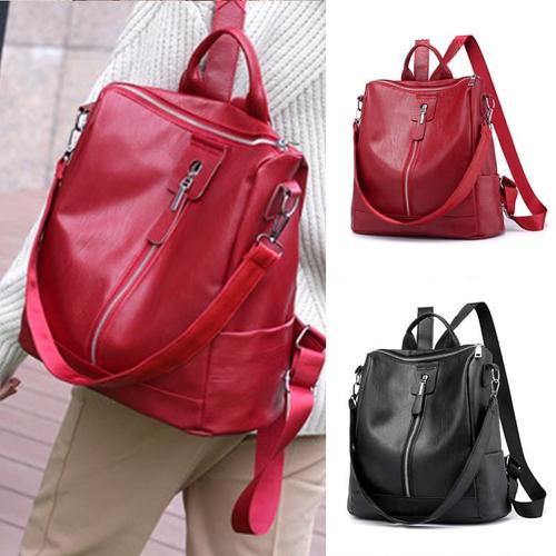 Jual NEW Womens Solid Vintage PU 