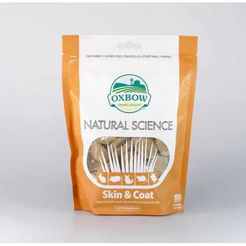 Foto Produk Oxbow Natural Science Skin and Coat 60ct Vitamin - EXP 2022-09 dari Hime petshop