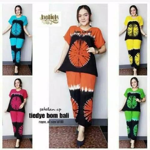 Foto Produk Daster Setelan Kancing CP Pelangi Daster Busui Baju Tidur Busui dari Brantandari Shop