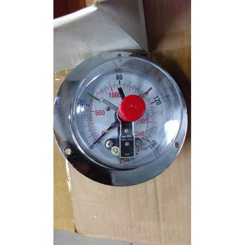 Jual Pressure Gauge With Electric Contact Switch 100KG bidang 4 inch