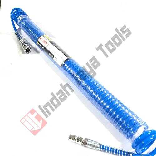 Foto Produk MOLLAR Recoil Hose 12 Meter - Selang kompresor spiral 12 Meter dari Indah Jaya Tools