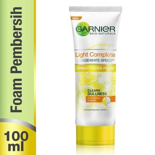 Foto Produk ORIGINAL Garnier Light Complete White Speed Brightening Foam 100 ML dari BlueHerbal08
