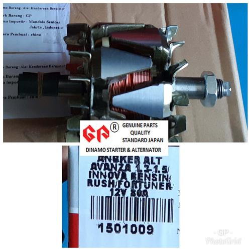 Foto Produk Angker Alternator GP Avanza 1.3-1.5 /Terrios/Rush 1.5 /Innova Bsn dari PUSAT DINAMO