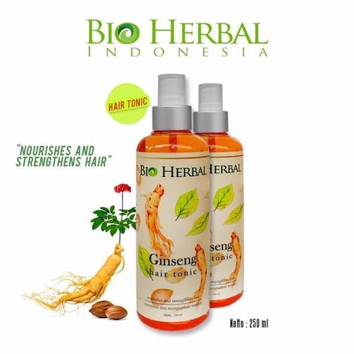Foto Produk Bio Herbal Hair Tonic Bio Herbal Ginseng Hair Tonic BPOM Tonic Herbal dari JW Kosmetik
