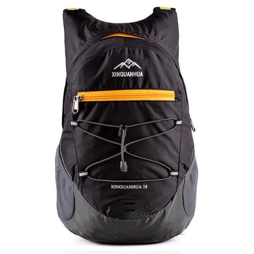 Foto Produk Tas Mini Lipat Dompet Backpack Ransel Sepeda Gunung Outdoor Jalan 18L - Hitam dari lbagstore