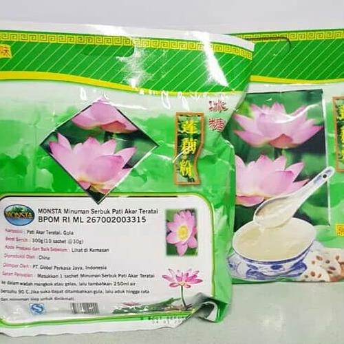 Jual Minuman Serbuk Sari Pati Akar Teratai Lotus Root Monsta Jakarta Barat Hobbysportstore Tokopedia