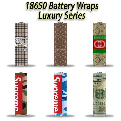 Gambar Luxury Edition Pelapis Baterai / Wrap Baterai Vape 18650 VTC AWT DLL - RANDOM RANDOM dari JakartaVapers undefined Tokopedia