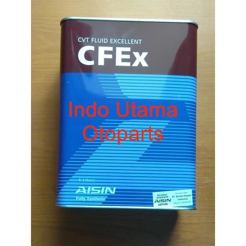 Foto Produk Oli Aisin Transmition CFEx CVTF MULTI 4 Ltr (CVTF004S) dari Indo Utama Otoparts