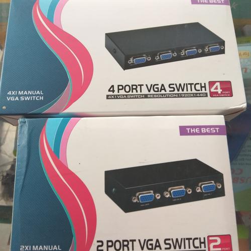 Foto Produk VGA Switcher 2 port switch vga 2port dari Oktha Store