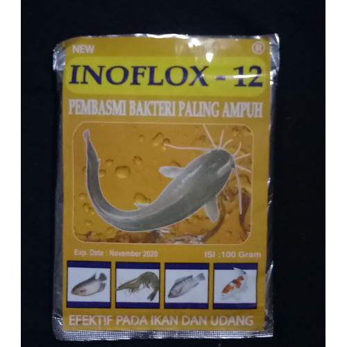 Foto Produk Inoflox 12 Obat Antibiotik Ikan Enrofloxacin Enro dari Anugerah PS