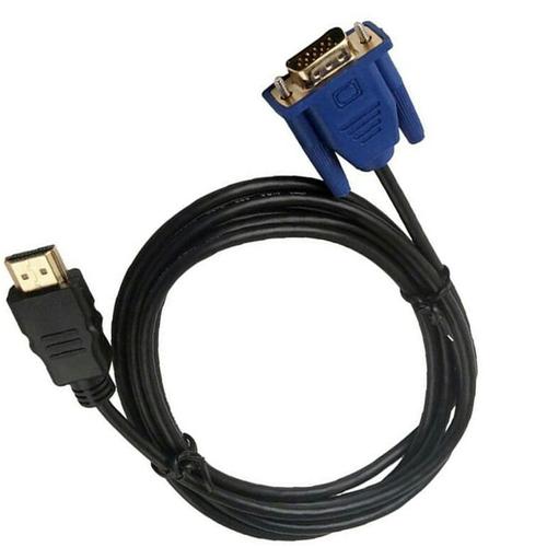 Foto Produk Kabel Konverter HDMI To Male VGA 1 Meter dari abyadh store