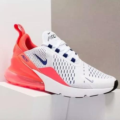 Jual Nike Airmax 270 White Orange Women 