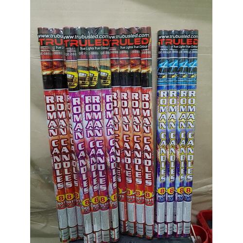 Gambar HARGA GROSIR KEMBANG API ROMAN CANDLE 8 SHOTS 0.8' (SATUAN)!! dari TRUBUS LED undefined Tokopedia