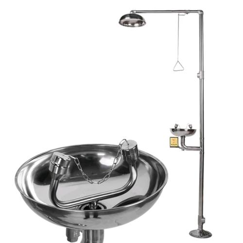 Gambar Emergency Eyewash Eye Wash with Shower Stainless Steel 304 dari Cipta Nauli Kota Bogor Tokopedia