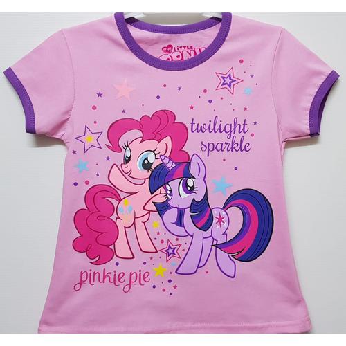 Gambar KAOS ANAK SIZE 1-6 MY LITTLE PONY PINKIE PIE & TWILIGHT SPARKLE PINK dari MAYA FINKA KAOS KARAKTER Kota Tangerang Tokopedia