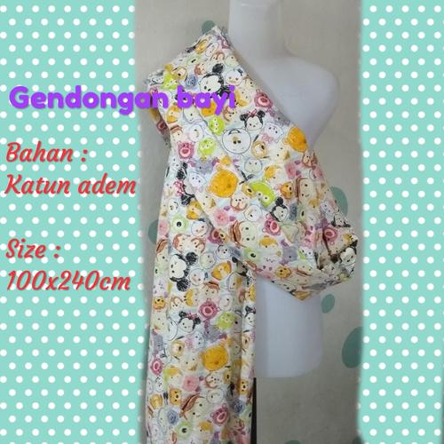 Foto Produk cukin gendongan bayi katun karakter dari tusa