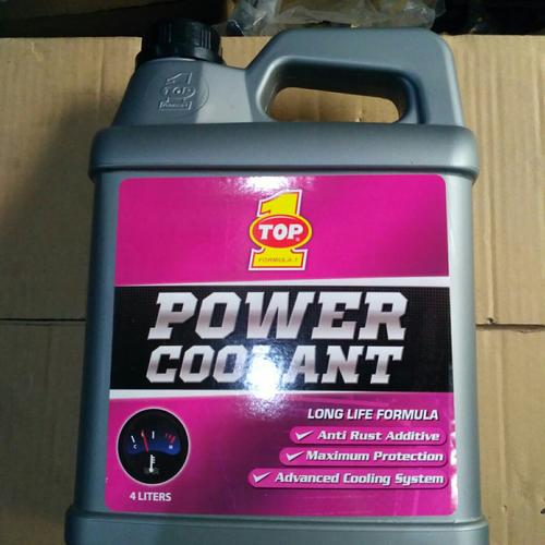 Jual radiator coolant TOP 1 power coolant pink 4liter - Jakarta Timur ...