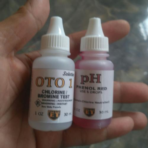 Gambar Refill Otochlorine dan Phenol Red ET 30ml Test Kit Chlorine dan pH dari easytest Kab. Brebes Tokopedia