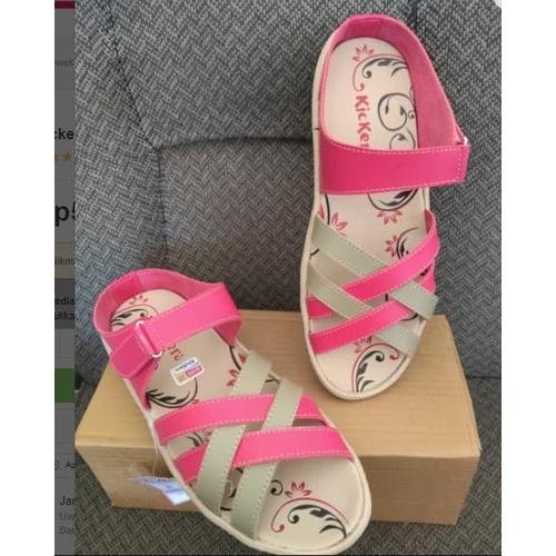 Foto Produk Kickers Cewek Flat Shoes Sendal Selop Sandal Slop Wanita Terbaru dari Divha Store