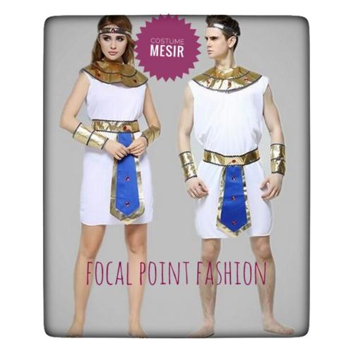 Gambar mesir-kostum-cleopatra-pharaoh-egypt-halloween-party-costume dari Focal Point Fashion Kota Medan Tokopedia