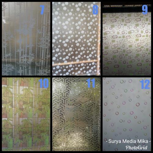 Foto Produk Stiker Kaca Motif Artistik/lebr bahn 120 cm dari Media Kreasi Art