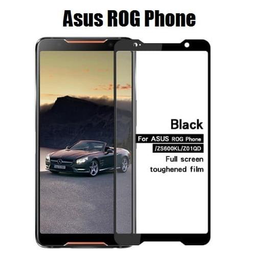 Foto Produk Tempered Glass Full Glue OnePlus 6T Atau Asus ROG Phone ZS600 KL - Temp ASUS ROG dari JUALGADGETS