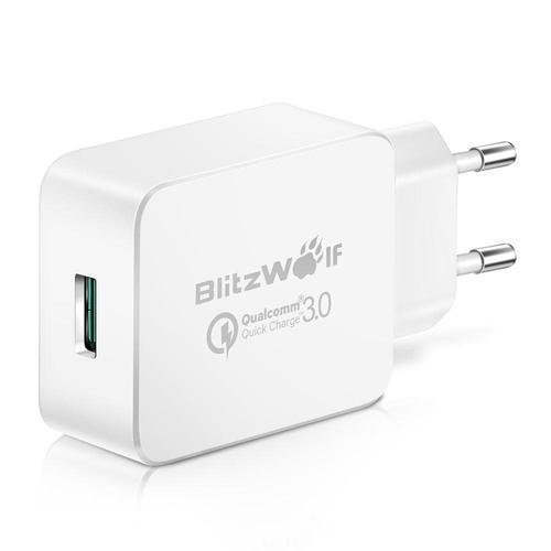 Foto Produk BlitzWolf BW-S5 Fast Charging Charger USB 1 Port Quick Charge 3.0 dari Airo Indonesia