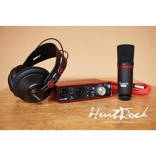 Foto Produk Paket Recording Focusrite Scarlett 2i2 Studio Bundle 2 Gen dari HurtRock Music Store