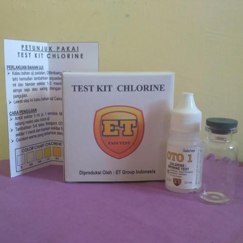 Foto Produk Test Kit Chlorine - tes klorin - Testkit ET dari easytest