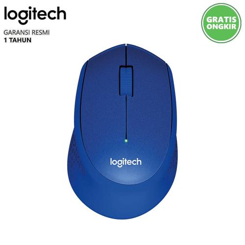 Foto Produk Mouse Wireless Logitech Silent Plus M331 (L071) - Biru dari AKA Official