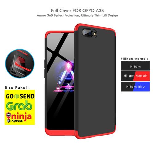 Jual Case Oppo A3s Armor 360 Protection Full Cover Hard Case Casing Hp Oppo Hitam Jakarta Timur Distro Acc Gadget Tokopedia