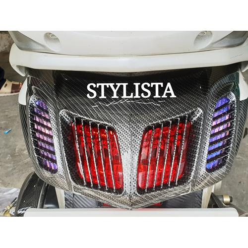 Gambar Cover Lampu Stop Nmax Carbon aksesoris motor dari Stylista Fashion Kota Tangerang Tokopedia
