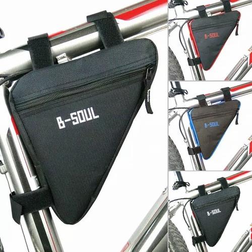 Foto Produk Tas Sepeda B-SOUL Segitiga / Frame Bag Bike B-SOUL / Tas Sepeda Import dari Uppala Shop