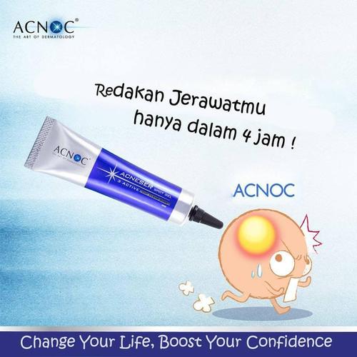 Foto Produk Jerawat reda dalam 4 jam saja! ACNOC Acneser Spot Gel 15g dari LA Girl Indonesia